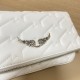 Zadig Bag White Lightning Tattoo Flower 6