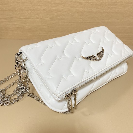 Zadig Bag White Lightning Tattoo Flower 6