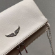 Zadig Bag, Small, White 8