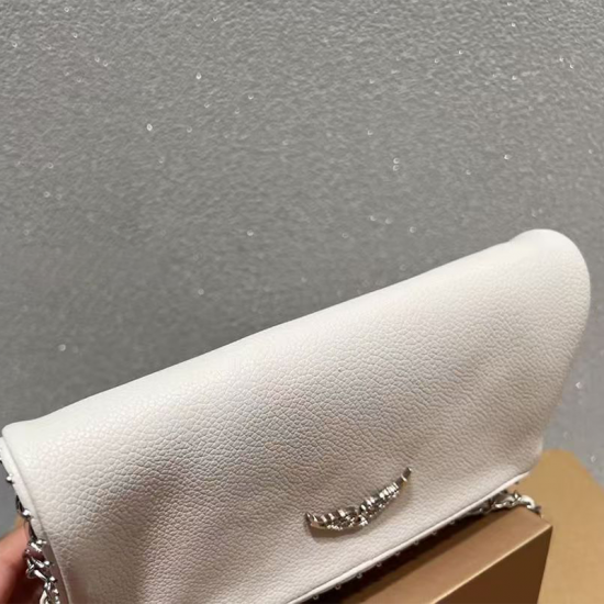 Zadig Bag, Small, White 8