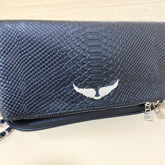 Zadig Bag Snake Black 5