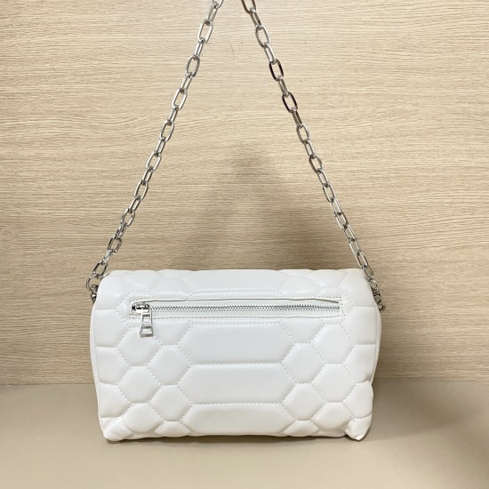 Zadig Bag, Large, Embroidered, White 8