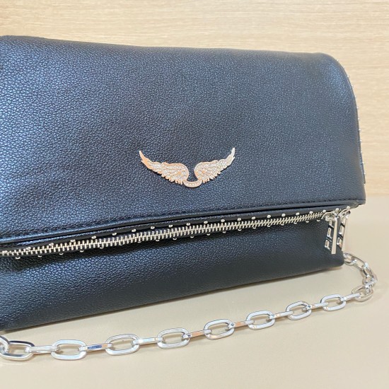 Zadig Bag: Large Rivets with Tassels 6