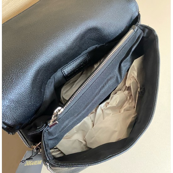 Zadig Bag: Large Rivets with Tassels 6