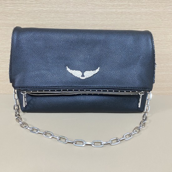 Zadig Bag: Large Rivets with Tassels 6