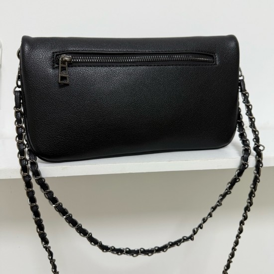 Zadig Bag Large Wings Black Shoulder Strap 12