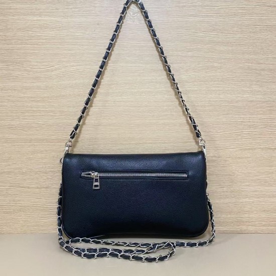 Zadig Bag Large Wings Silver Shoulder Strap 6