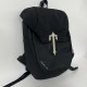 Silver Metal Backpack 6