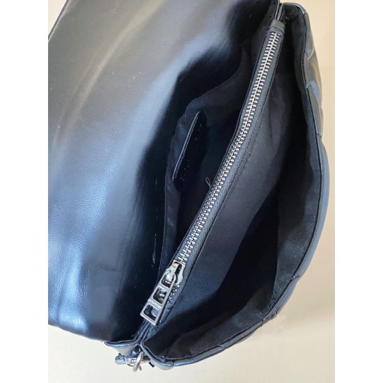 Zadig Bag, Large, Embroidered, Black 5