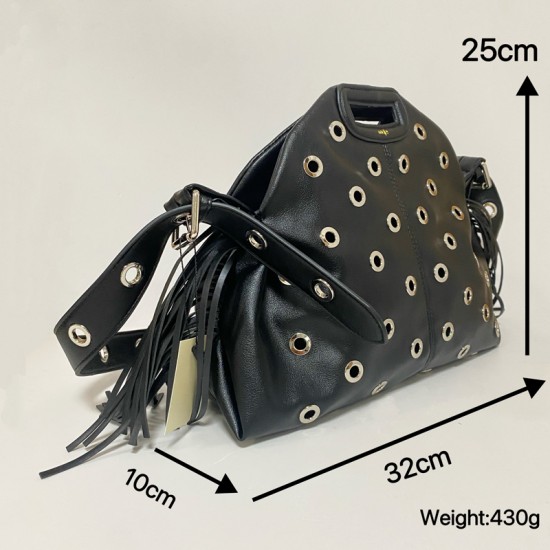 MAJE Large Tassel Bag 6