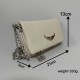 Zadig Bag, Small, White with Snake Print, 5