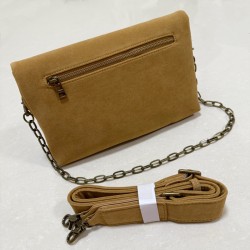 Zadig Bag, Double-layer Brown Plush Material 5