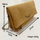 Zadig Bag, Double-layer Brown Plush Material 5