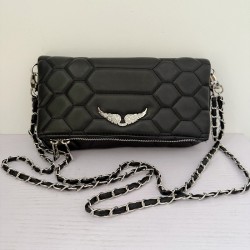 Zadig Bag, Black, Embroidery 6