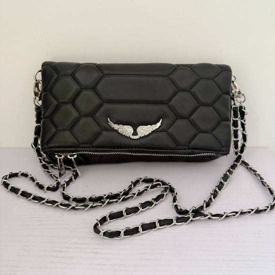 Zadig Bag, Black, Embroidery 6