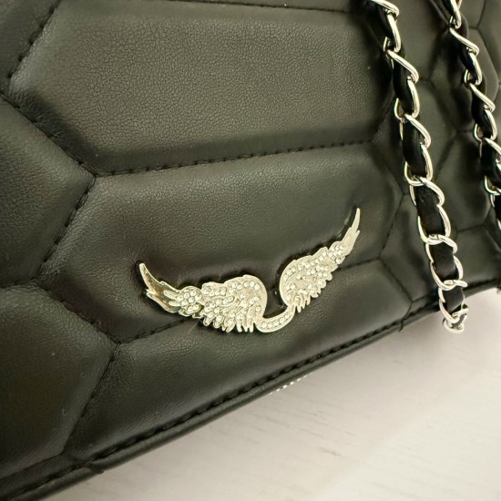 Zadig Bag, Black, Embroidery 6