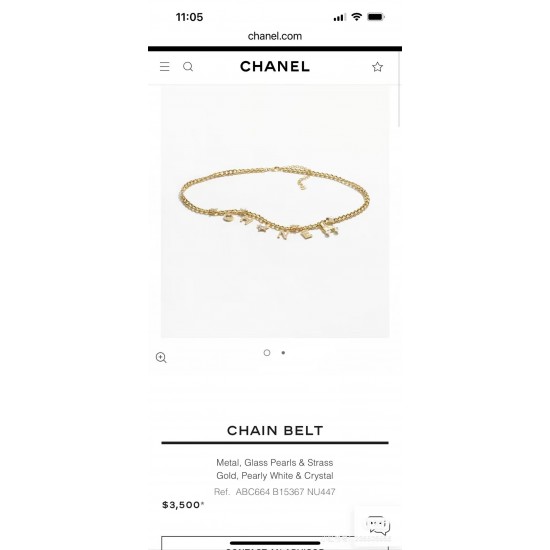 Chanel Belts