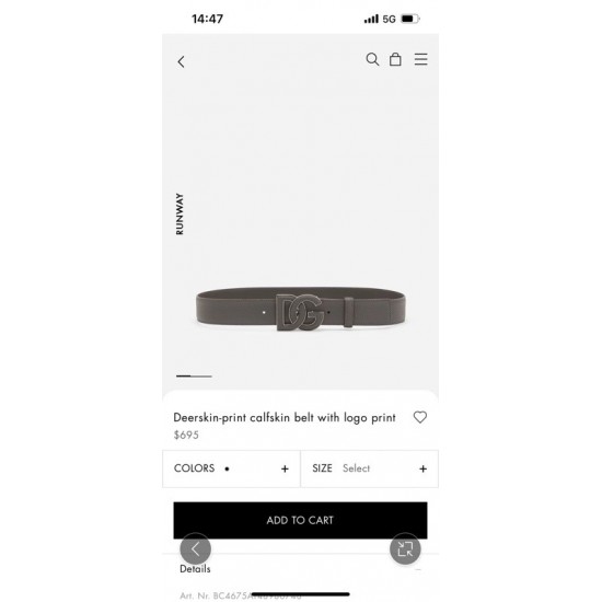DG Women's Belts