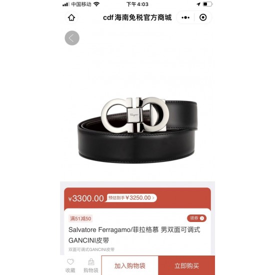 Ferragamo Belts