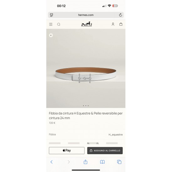 Hermes Belts