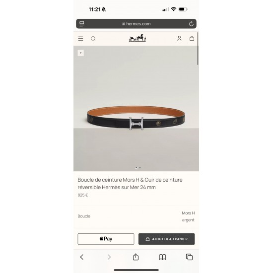Hermes Belts