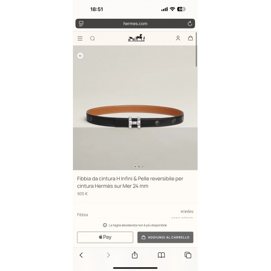 Hermes Belts