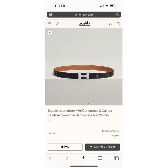 Hermes Belts