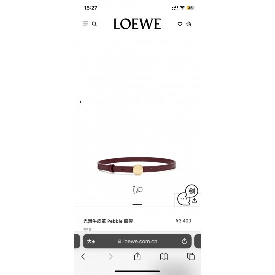 Loewe Belts