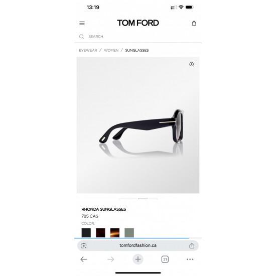 Tom Ford Glasses