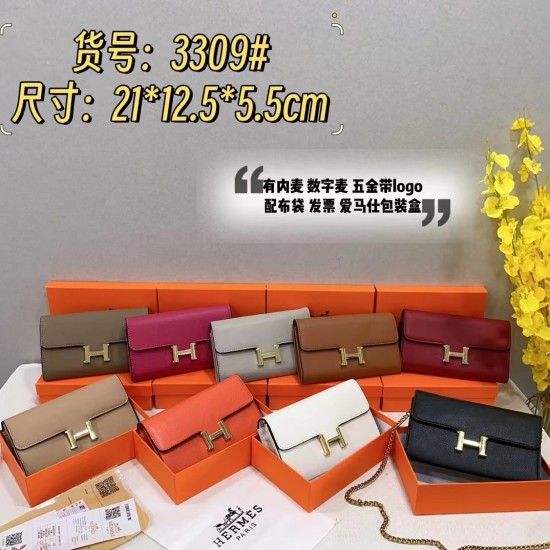 High-Quality Hermes Bags and Wallets, $30–$50