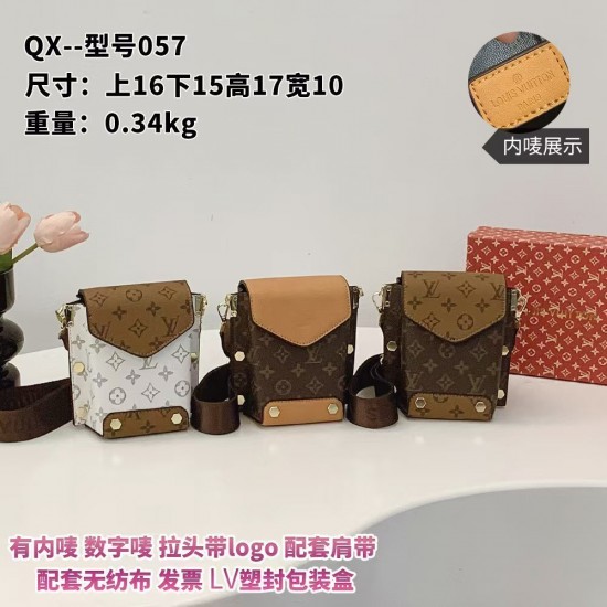 High-Quality LV Bags and Wallets, $30–$50