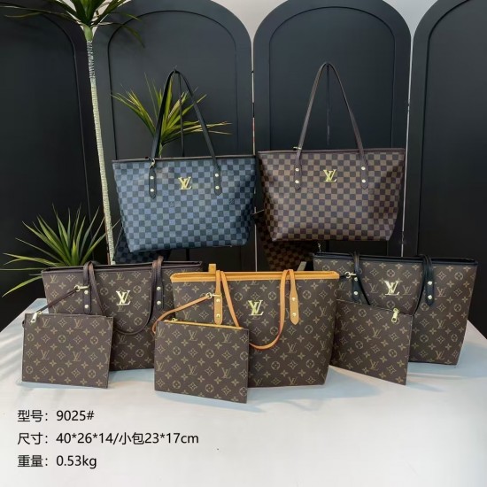 High-Quality LV Bags and Wallets, $30–$50