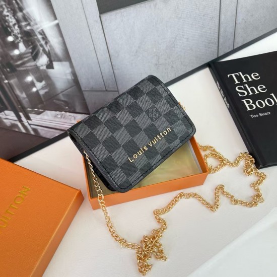 High-Quality LV Bags and Wallets, $30–$50