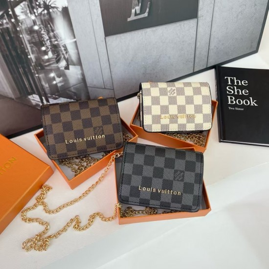 High-Quality LV Bags and Wallets, $30–$50