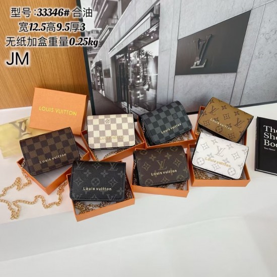 High-Quality LV Bags and Wallets, $30–$50