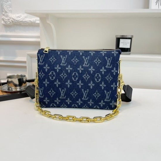 High-Quality LV Bags and Wallets, $30–$50