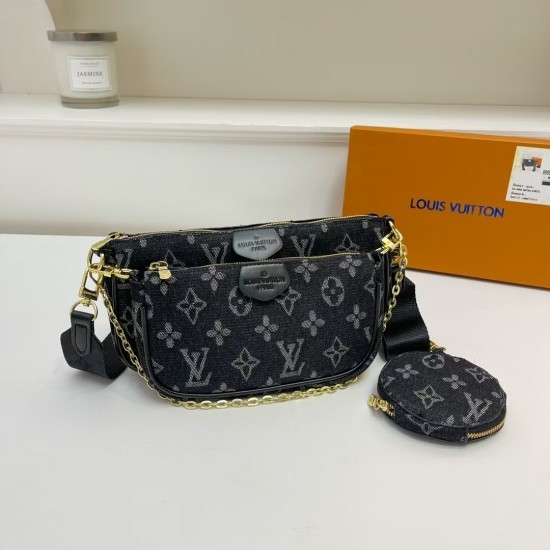 High-Quality LV Bags and Wallets, $30–$50