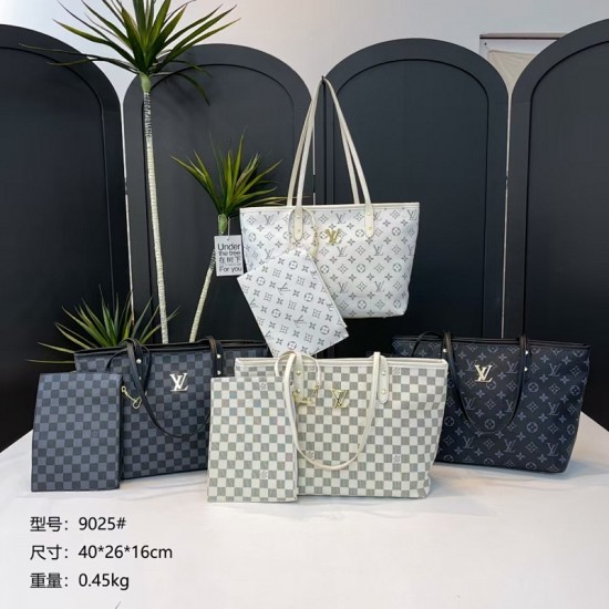 High-Quality LV Bags and Wallets, $30–$50