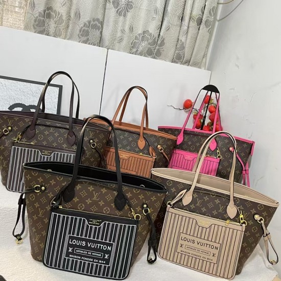 High-Quality LV Bags and Wallets, $30–$50