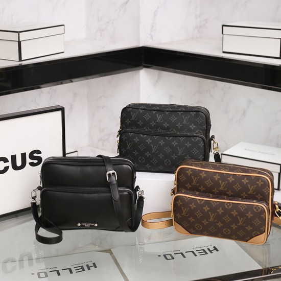 High-Quality LV Bags and Wallets, $30–$50