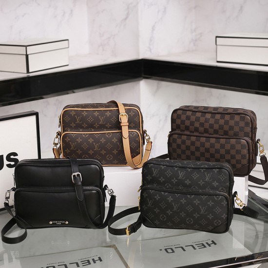 High-Quality LV Bags and Wallets, $30–$50