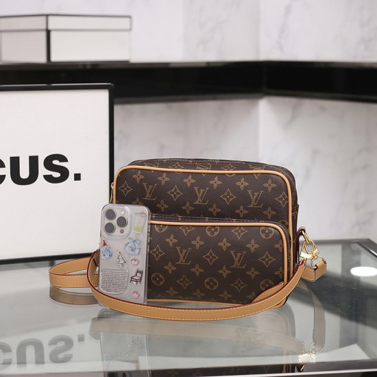 High-Quality LV Bags and Wallets, $30–$50