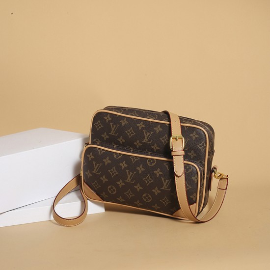 High-Quality LV Bags and Wallets, $30–$50