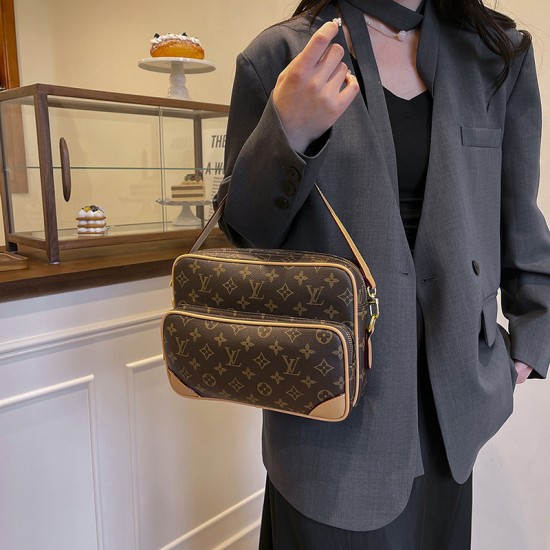 High-Quality LV Bags and Wallets, $30–$50
