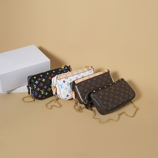 High-Quality LV Bags and Wallets, $30–$50