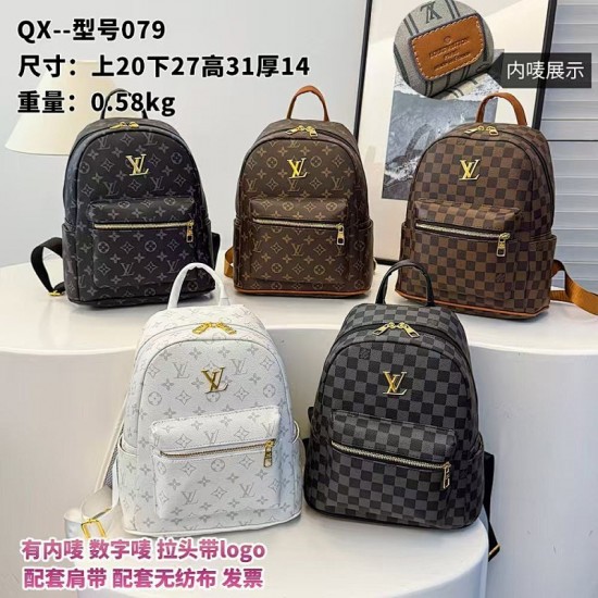 High-Quality LV Bags and Wallets, $30–$50