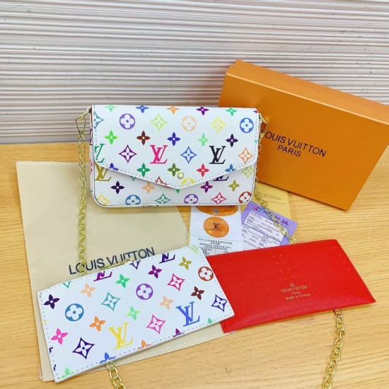 High-Quality LV Bags and Wallets, $30–$50