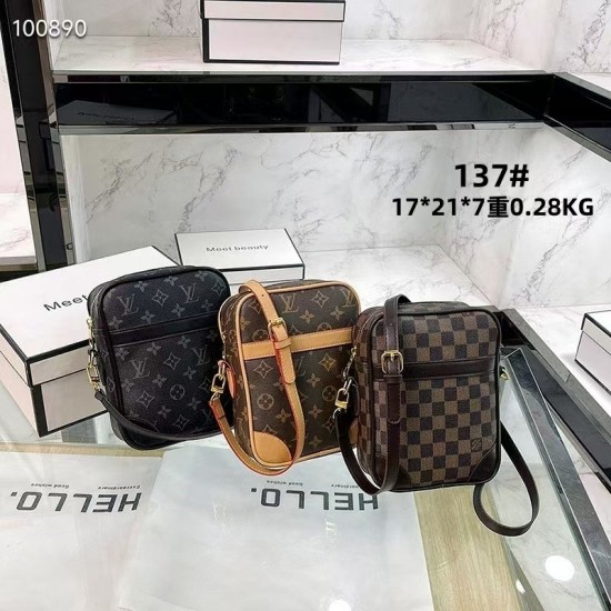 High-Quality LV Bags and Wallets, $30–$50