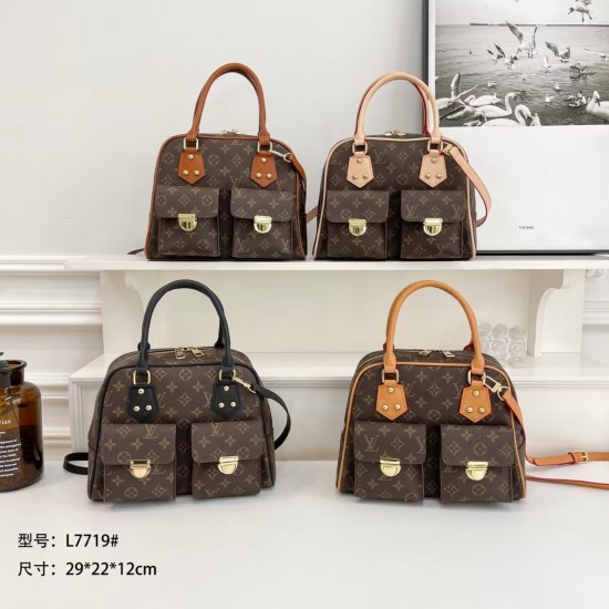 High-Quality LV Bags and Wallets, $30–$50