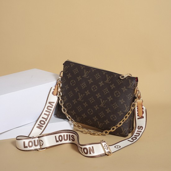 High-Quality LV Bags and Wallets, $30–$50